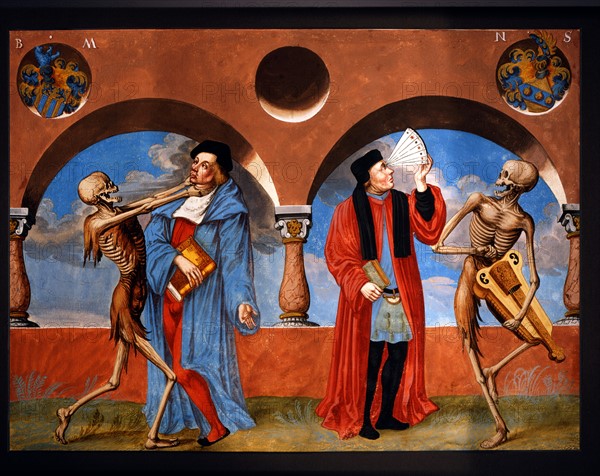 Kauw, The Dance of the Death cycle: Death with the Theologist and the Astrologer