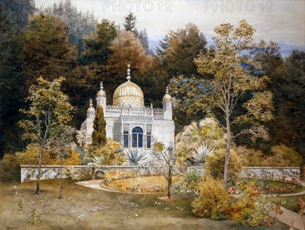 Breling, Exterior of the Moorish pavillion in the grounds of the Linderhof Palace