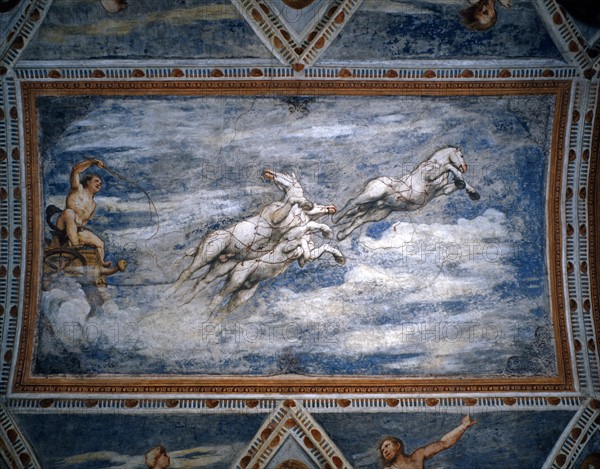 Phaeton on the Sun chariot