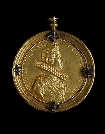 Dupré, Medallion embellished with a portrait of Cosimo de' Medici