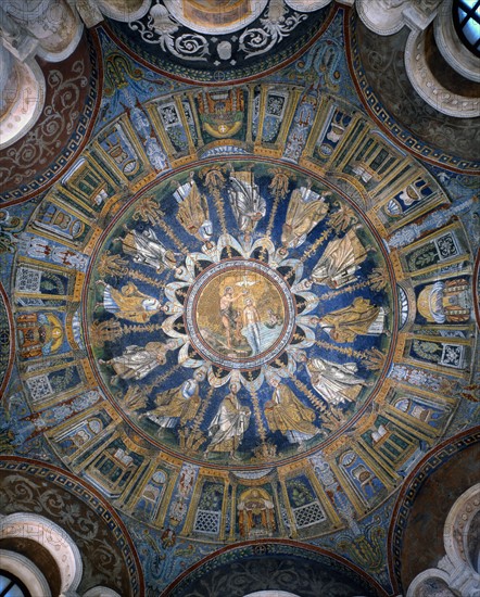 Orthodox Baptistery in Ravenna: dome