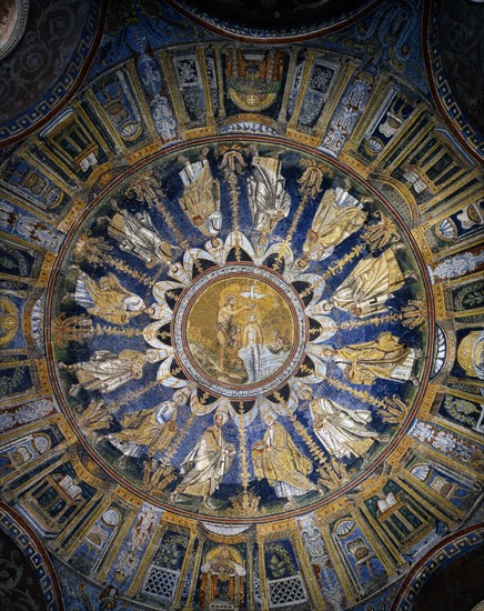 Orthodox Baptistery in Ravenna: dome