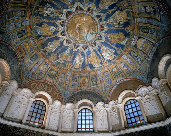 Orthodox Baptistery in Ravenna: dome