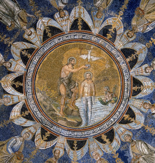 Orthodox Baptistery in Ravenna: dome