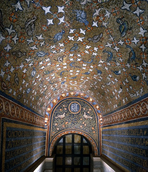 Narthex de la Chapelle de l'Archevêché à Ravenne