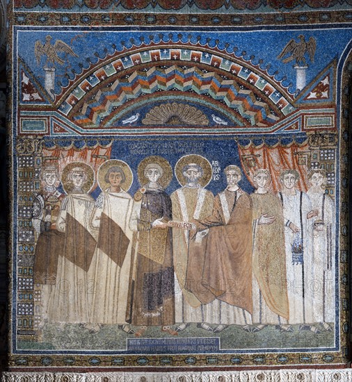 Basilica of Sant'Apollinare in Classe, Ravenna, Mosaic of the apse