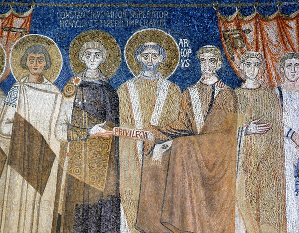 Basilica of Sant'Apollinare in Classe, Ravenna, Mosaic of the apse