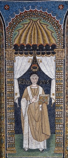 Basilica of Sant'Apollinare in Classe, Ravenna, Mosaic of the apse