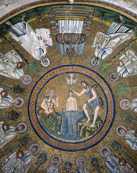 Arian Baptistery in Ravenna: dome