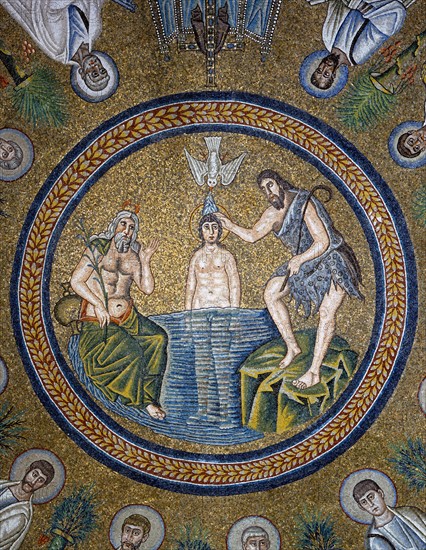 Arian Baptistery in Ravenna: dome