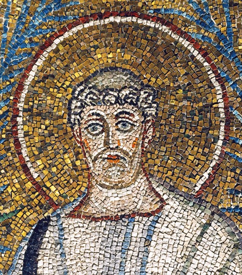 Basilica of Sant'Apollinare Nuovo, Ravenna: Pope Saint Clement 1st