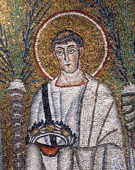 Basilica of Sant'Apollinare Nuovo, Ravenna: Saint Cassiano