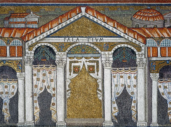 Basilica of Sant'Apollinare Nuovo, Ravenna: palace of Emperor Theoderic the Great