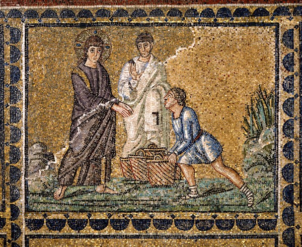 Basilica of Sant'Apollinare Nuovo, Ravenna: The Wedding at Cana