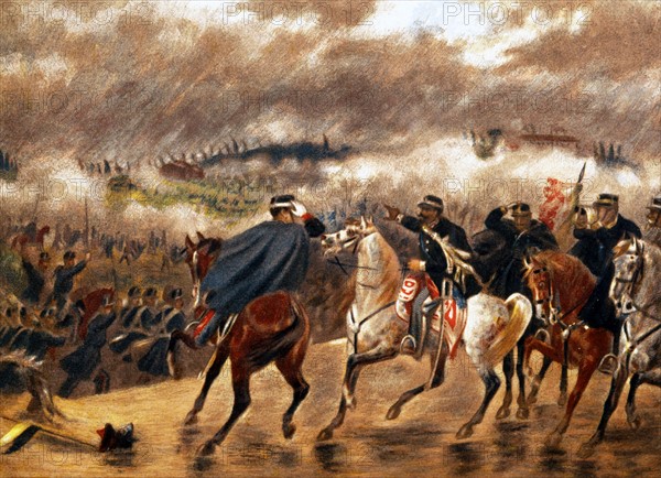 Pontremoli, Victor-Emmanuel II à la bataille de San Martino