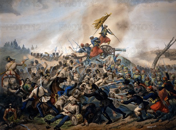 La bataille de Magenta le 4 Juin 1859