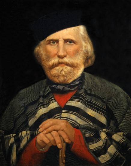 Portrait of Giuseppe Garibaldi