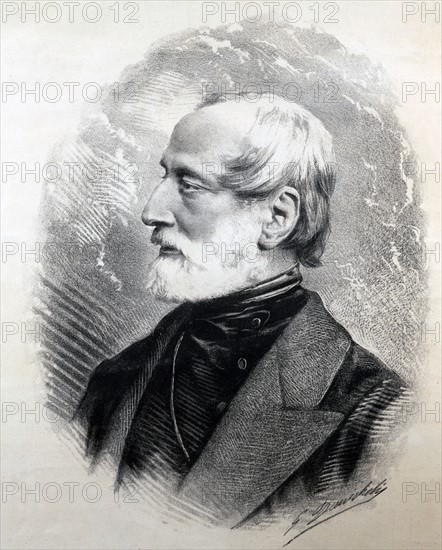 Portrait of Giuseppe Mazzini