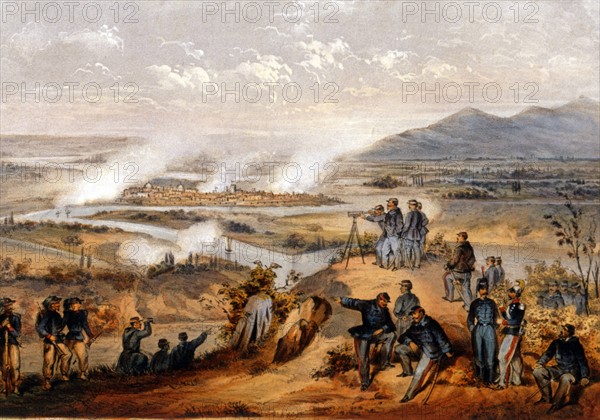 La guerre du Volturno, près de Capua, du 26 septembre au 2 octobre 1860