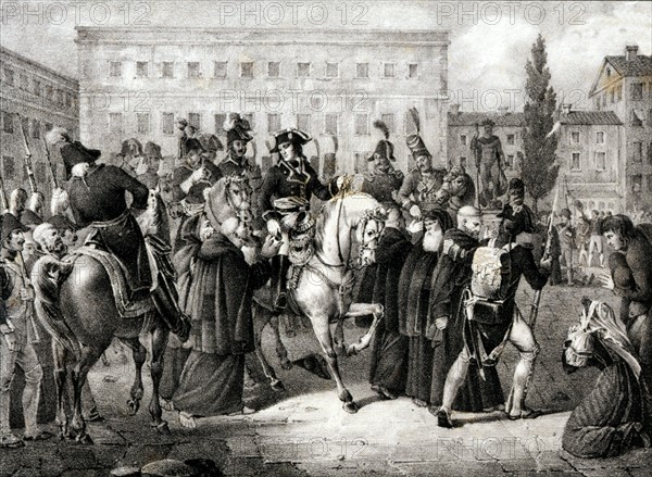 Les Français à Bologne, en 1796