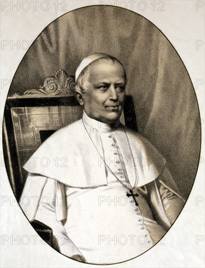 Portrait du Pape Pie IX