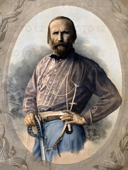 Portrait de Giuseppe Garibaldi