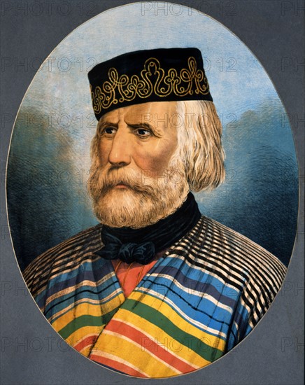 Portrait de Giuseppe Garibaldi