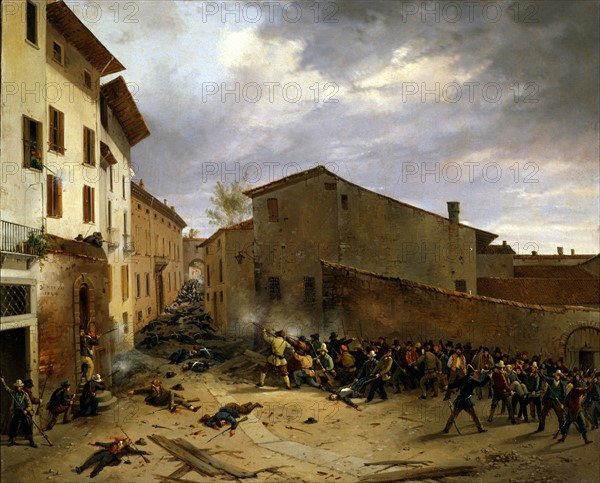 Les dix journées de Brescia. Le combat du 31 Mars 1489 sur la Via Delle Consolazioni