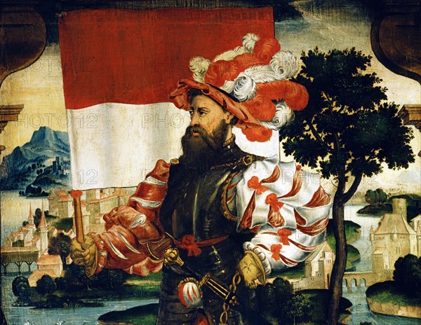 Mareschet, Canton of Unterwalden before the Protestant Reformation (detail)