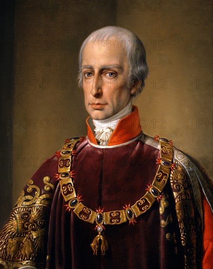 Portrait of Francois II of Habsburg (detail)