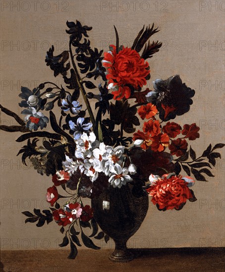 Monnoyer, Vase de fleurs