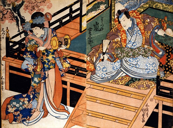 Kunisada, L'acteur Toshi