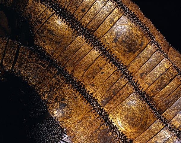 Ottoman or Mamluk knight's armour (detail)