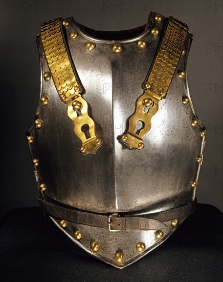 Plastron d'armure française