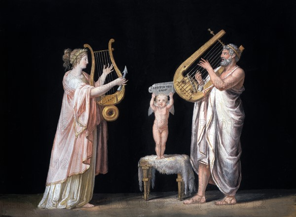 Erato et Pindare