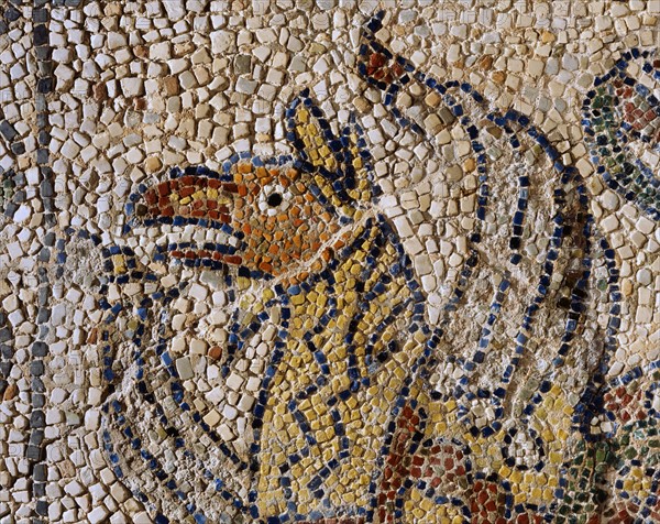 Mosaïque : le griffon