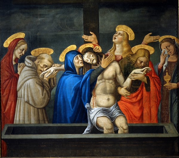 The Alunno, Lamentation on the Body of Christ