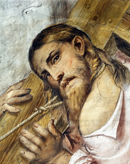 Il Romanino, Christ carrying the Cross