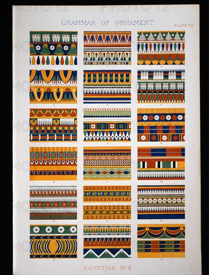 Egyptian Ornaments, by Owen Jones