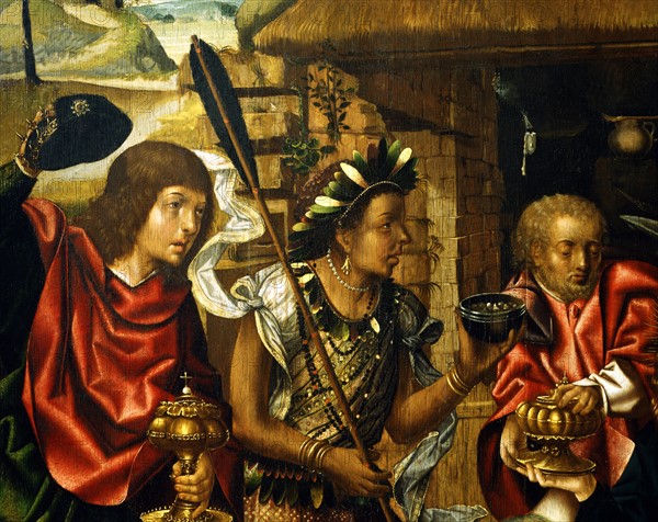 Grao Vasco, The Adoration of the Magi (detail)