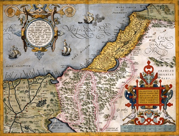 Theatrum Orbis Terrarum : Palestine et Terre promise