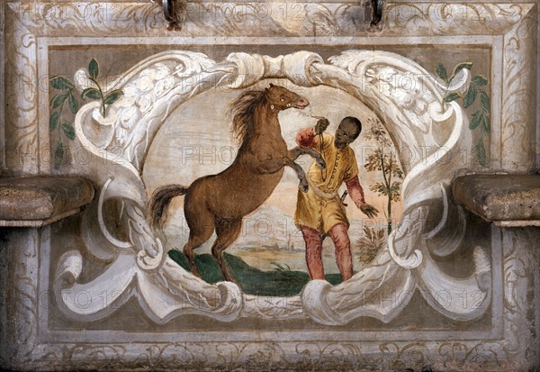 Giulio Carpioni, Dompteur de chevaux