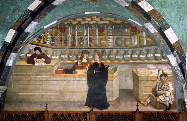 Fresco, Pharmacy Interior