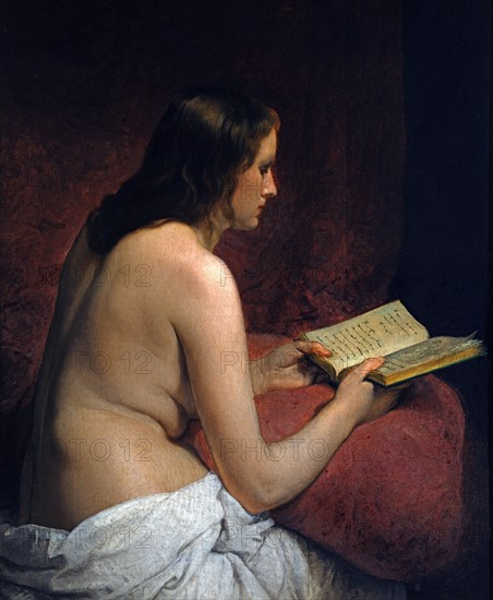 Francesco Hayez, Odalisque lisant