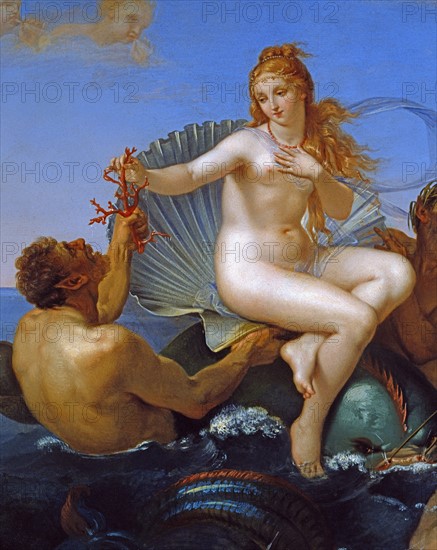 Giuseppe Bezzuoli, Galatea (detail)