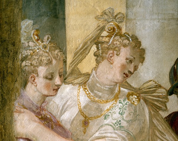 Giovanni Battista Zelotti, La supplique de Sophonisbe a Massinissa (detail)