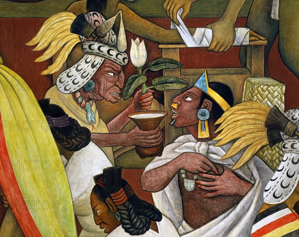 Rivera, The people's plea for better health (detail)