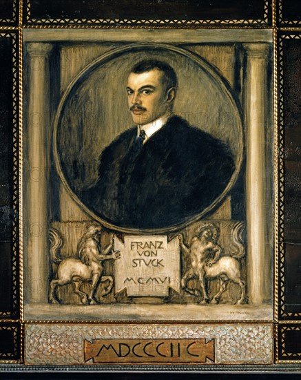 Franz von Stuck, Autoportrait