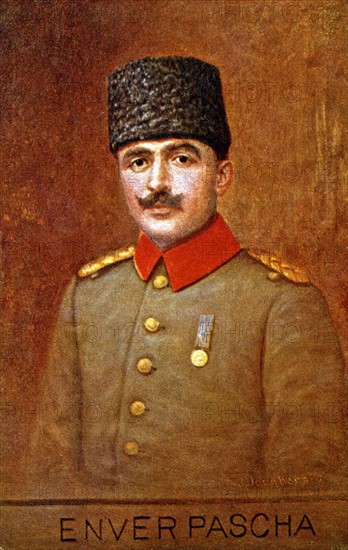 Portrait d'Ismail Enver Pacha