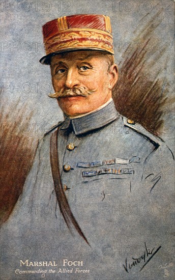 Portrait of Ferdinand Foch